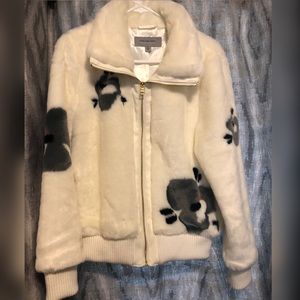 Mark New York Lush Faux Fur Bomber Jacket